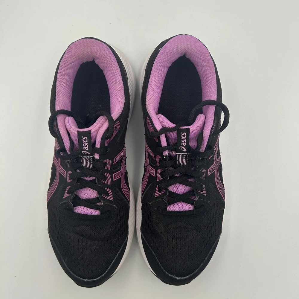 ASICS Gel Contend Women's Running Shoes Athletic Sneakers Black‎ Purple Size 7.5